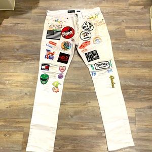 Custom 1 of 1 patch Jeans
